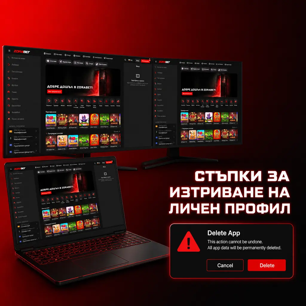 Стъпки за изтриване на личен профил в ZoraBet – настройки, поддръжка и поверителност
