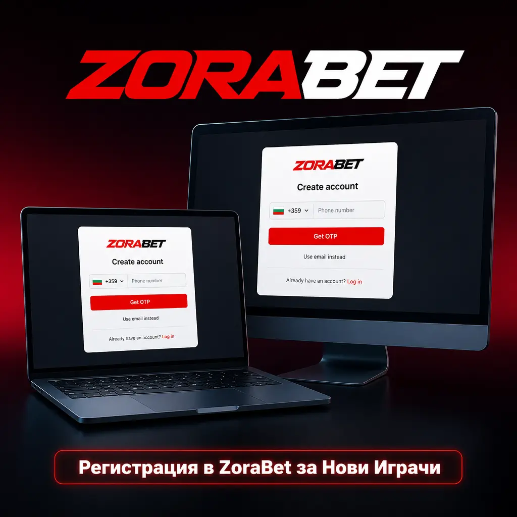 Стъпки за регистрация в ZoraBet за нови играчи и получаване на бонус 500% до 3000 EUR