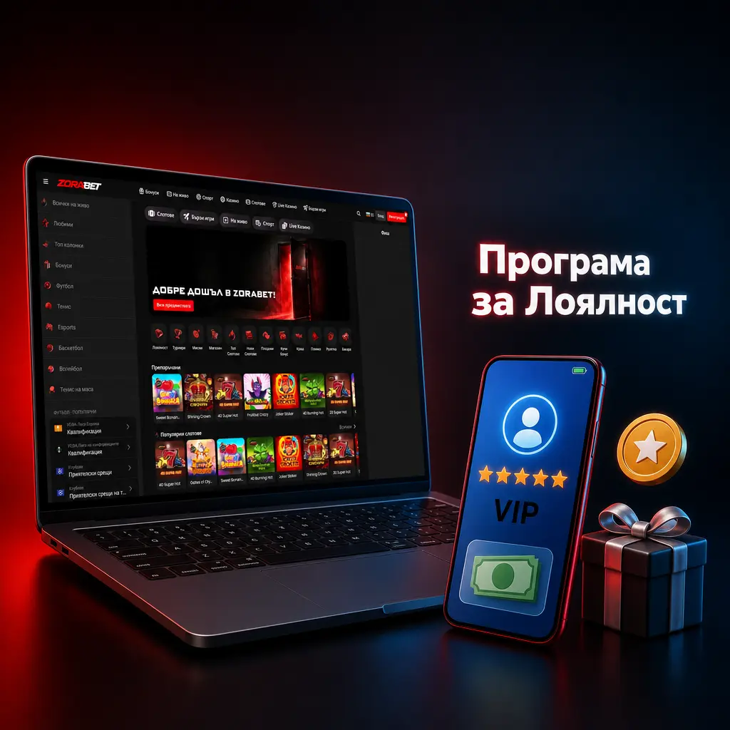 ZoraBet програма за лоялност – нива Бронз, Сребро, Злато, Платина и Диамант с награди и кешбек