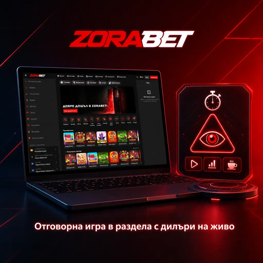 Отговорна игра в живото казино на ZoraBet – лимити, самоизключване и подкрепа за играчи